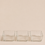 SET X 4 COPETINEROS TRANSPARENTE 8.5*5 CM (43-1-3)