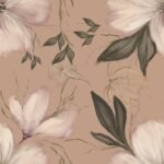 MANTEL TROPICAL MECANICO / PENSAMIENTO DURAZNO 3 X 1,40 APROX