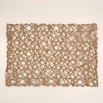 PLATO DE SITIO CALADO CAMEL 30 X 45 CM (EMC 35-4)