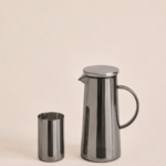 SET X 7. JARRA 1450 ML / 6 VASOS 280 ML VIDRIO BLACK