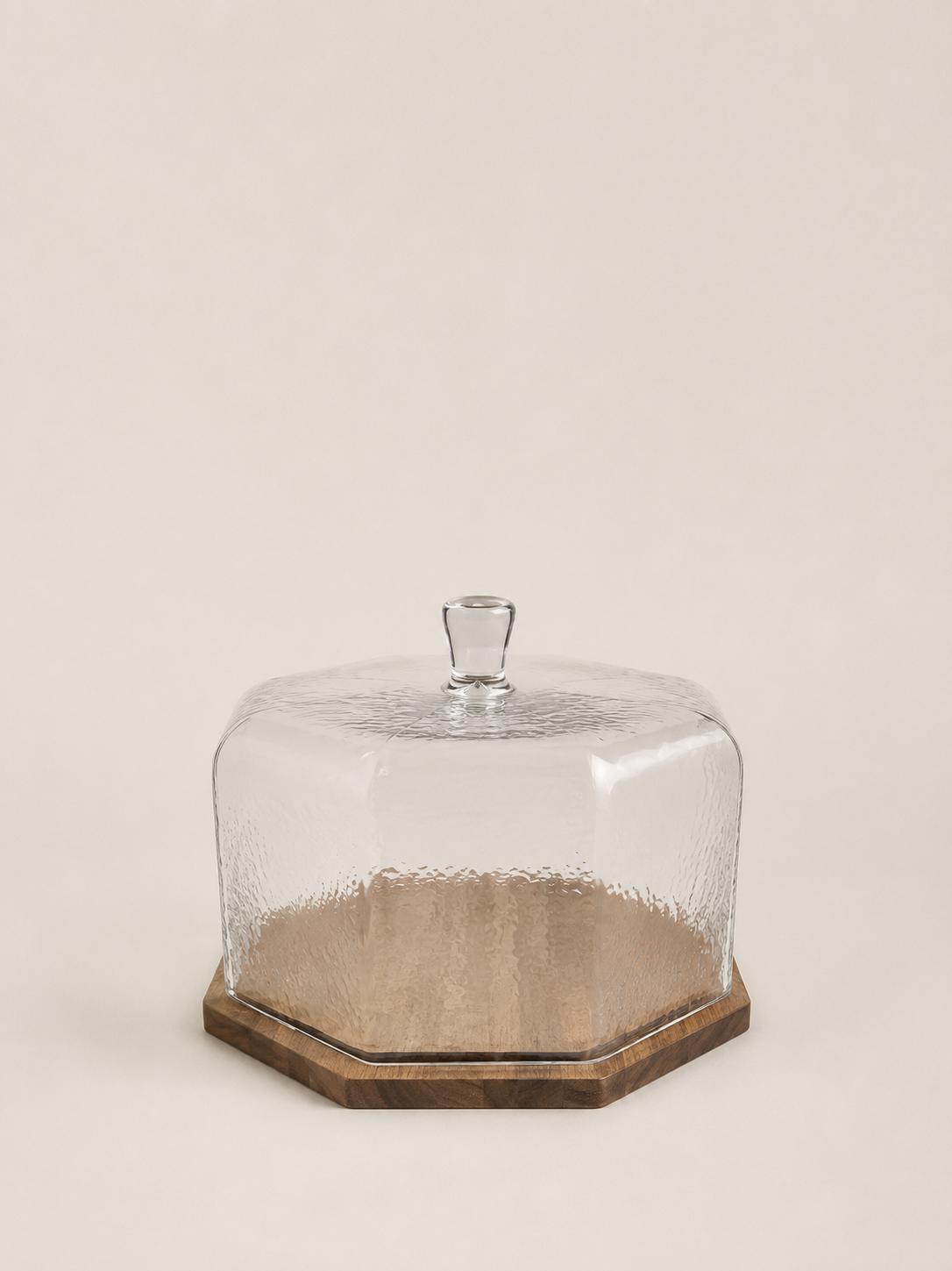 4DDDDA23-6BE4-4600-9640-561C70C1BA60 Tortera Acacia con cupula 22 CM - Octagonal - Imagen 1