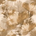 MANTEL TROPICAL MECÁNICO ESTAMPADO AIRE DE OTOÑO TOSTADO2,5 X 1,40 MTS APROX