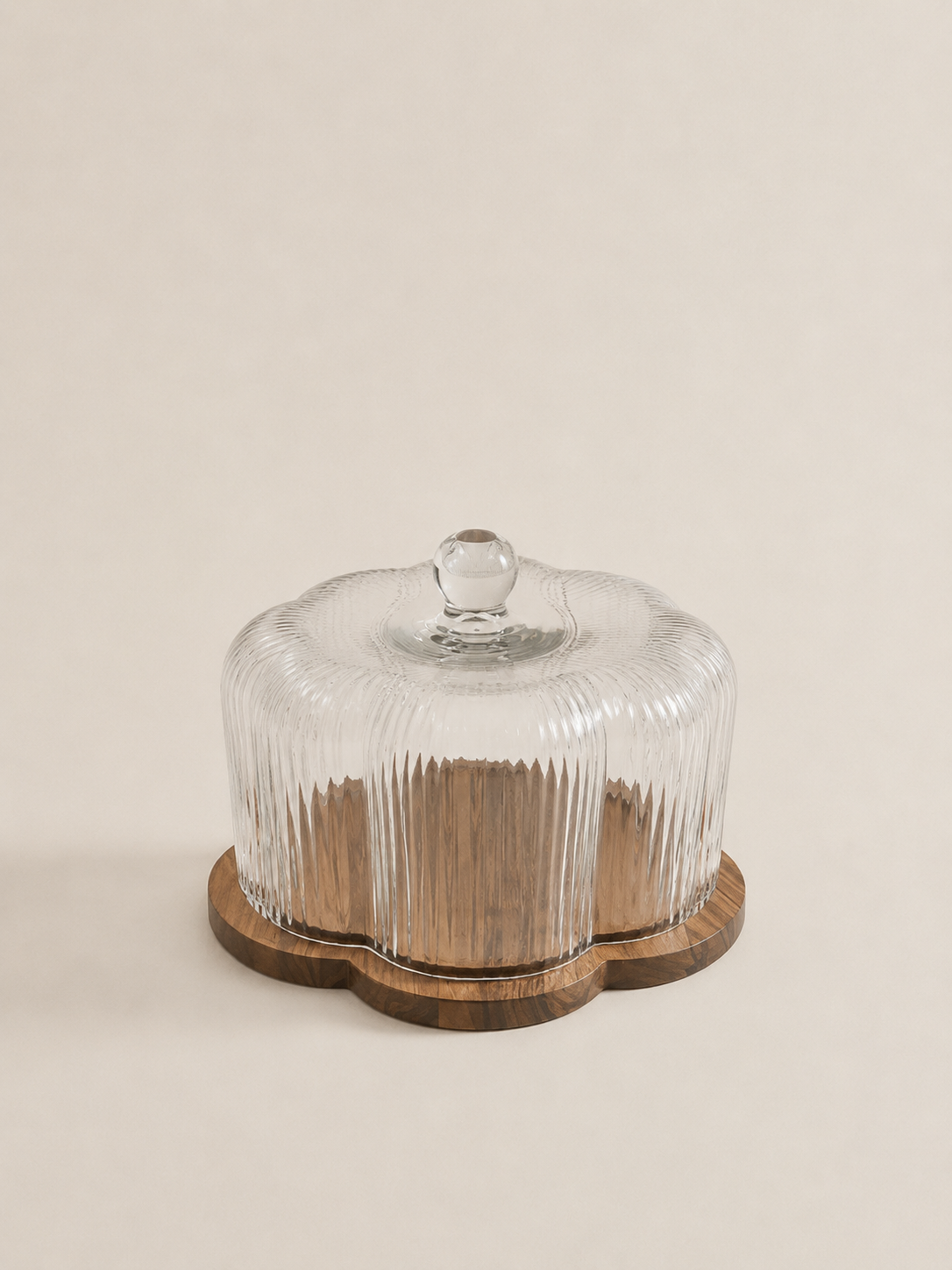 6A9DA1B4-A533-42D0-9C9E-F8A5843B827B Tortera Acacia con cupula 18 CM - D22,5x22,5 - Flor - Imagen 1