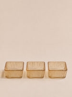 SET X 4 COPETINEROS AMBAR 8.5*5 CM (43-1-1)