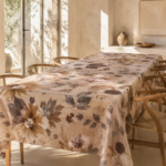 MANTEL TROPICAL MECÁNICO ESTAMPADO BRUMA DE OTOÑO3 X 1,40 MTS APROX