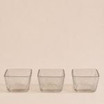 SET X 4 COPETINEROS TRANSPARENTE 8.5*5 CM (43-2-3)