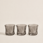 SET 6 VASOS GRIS FUMÉ 225ML(HE 10)