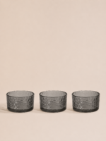 SET X 4 COPETINEROS GRIS 9*5 CM (43-4-2)