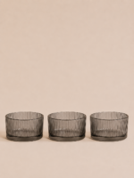 SET X 4 COPETINEROS GRIS 9*5 CM (43-3-2)