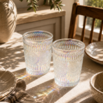 PACK X 6 VASOS LABRADOS TORNASOL  300 ML