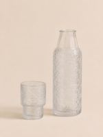 BOTELLA DE NOCHE 850ML / VASO 190ML ARABICA TRANSPARENTE. - Imagen 2