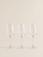 SET X 6 COPAS DE VIDRIO TRANSP 6*23 CM 430 ML