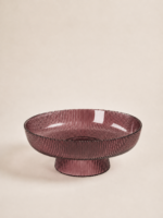 FRUTERA RAYADA ACANALADA COLOR MALVA 26X11 (EMC31-12)